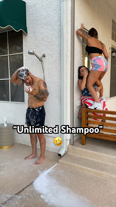 funny shampoo prank 😂 (part 3) #funny #prank #shorts #lol #summer #shampoo #explore