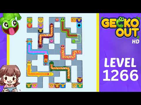 Gecko Out Level 1266 Solution Walkthrough