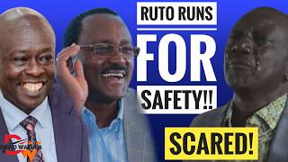 Balloon Explodes Causing Ruto And Entire Security Team To Run For Cover?