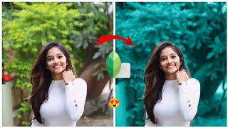 Just 3 Step-Snapseed Photo Editing||Snapseed Pro Teal Blue Effect||Girls Photo Editing screenshot 5