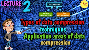 Types of Data Compression Techniques|Their Application Areas| Detailed explanation IN HINDI