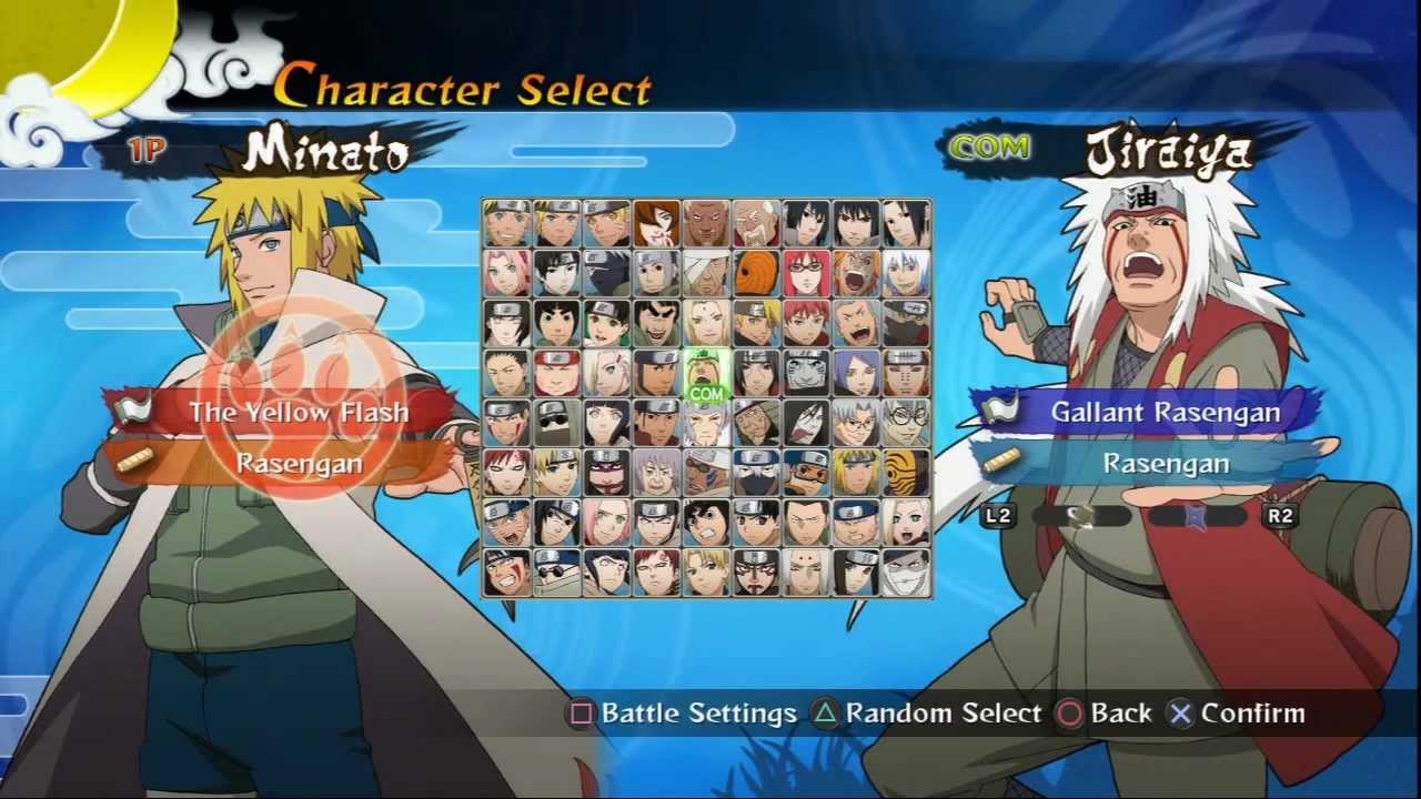 Naruto Shippuden UNSG: Minato VS Jiraiya + ReCalledBobcat!