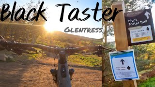 New Black Taster Trail At Glentress MTB - Ridden terribly!