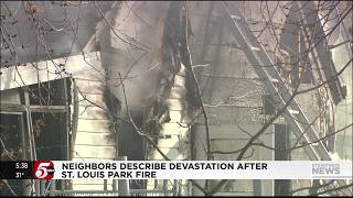 Bij een woningbrand in St. Louis Park zijn 1 dode en 1 gewonde gevallen.