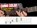 Video thumbnail of "O Jeito mais fácil de solar no violão - TRUQUE FÁCIL - Sem segredo. É só tocar - Aula completa🎸👊"