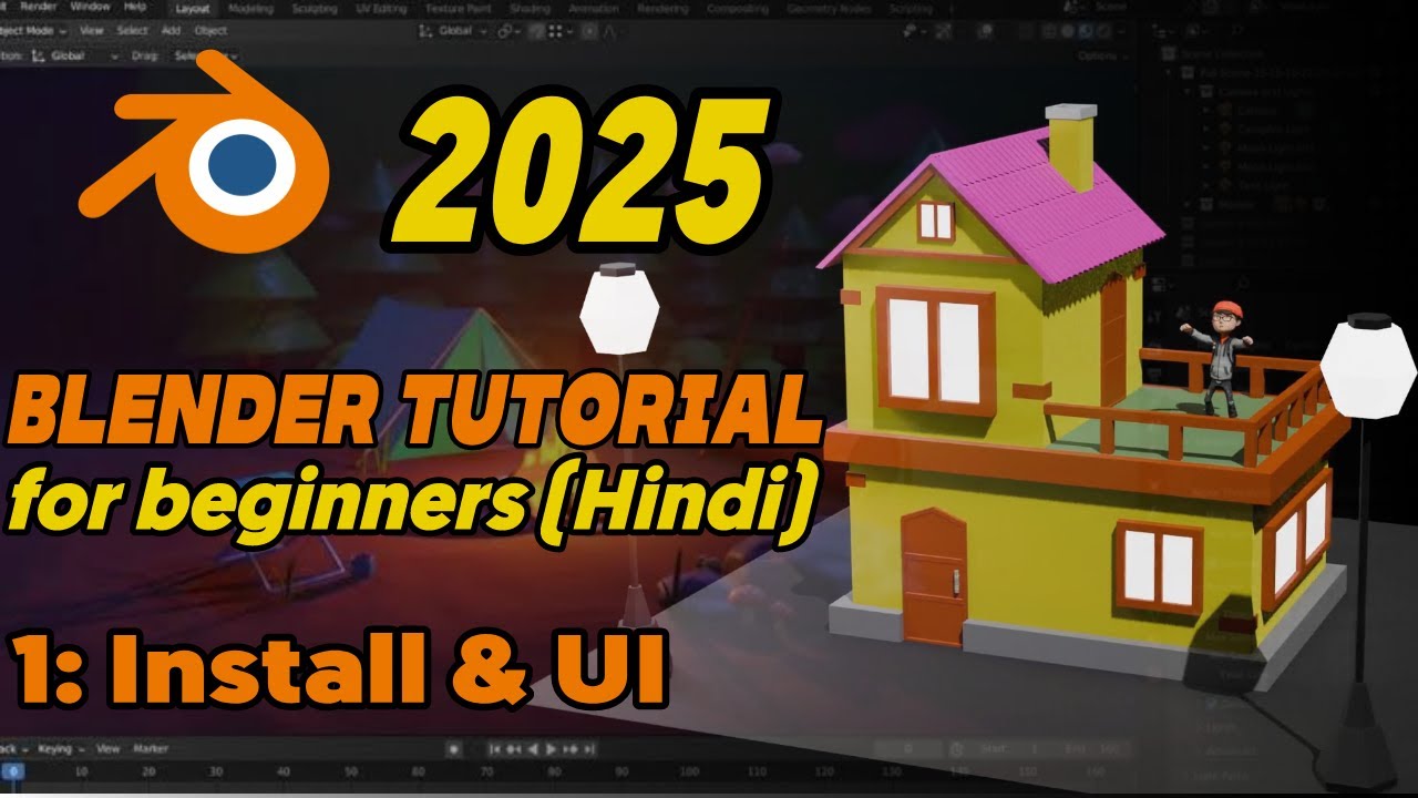 Blender Basic for Beginners 2025 || Blender Tutorial for beinnners ...