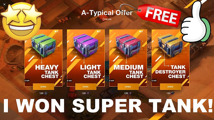 WoT Blitz A-Typical Offer - WON Tank from MT, TD, HT Containers!!! Can't believe!