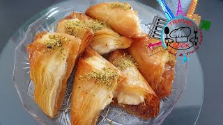 أطيب وربات بالقشطة شعيبيات مورقين مع قرمشة شهية - مع طريقة تحضير القشطةالبلدية delicious Sh3aybiyet