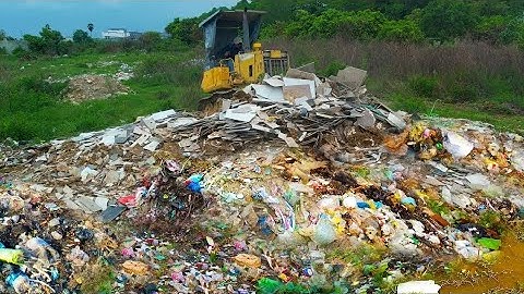 Amazing Update Actions!! Recycle Transfer Garbage Dump Clear & Delete Trash Pit By Skills Dozer D31P