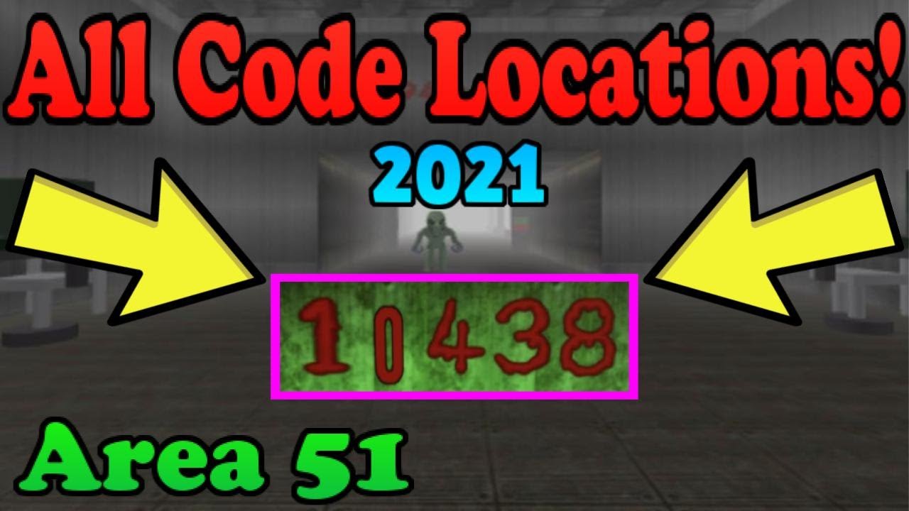 2021 All Code Locations Roblox Survive And Kill The Killers In Area 51 Youtube - code roblox survie anf
