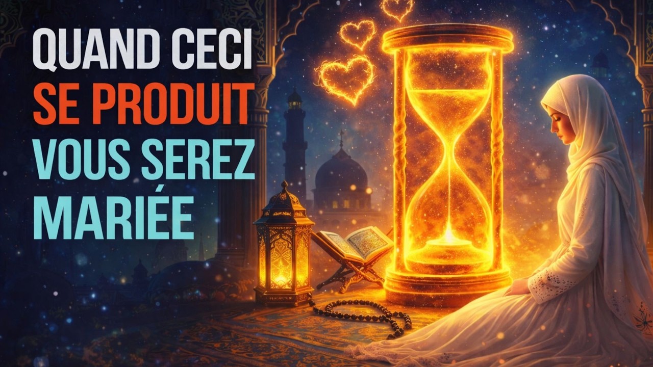 Allah vous annonce : vous allez épouser cette personne quand le moment se révélera