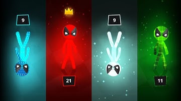 Stickman Party 1 2 3 4 Player Gameplay Satisfying MINIGAMES Walkthrough UPDATED Android ios part 39