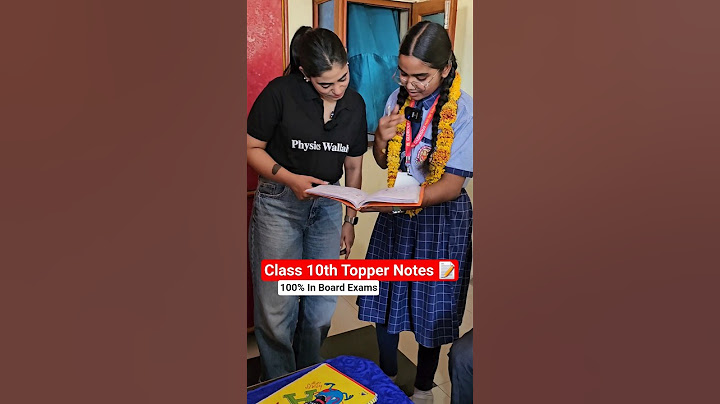 Class 10th Board Topper - Notes Strategy 📝💯 #physicswallah #class10