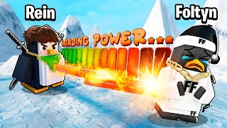 KNOCKOUT But I Can Only Use MAX POWER in Roblox
