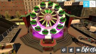 Funfair Ride Simulator 4 - Flipping Disc [Day] {Blue Peew} screenshot 5