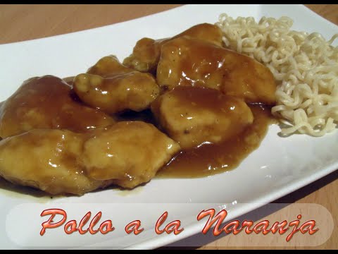 Pollo a la naranja