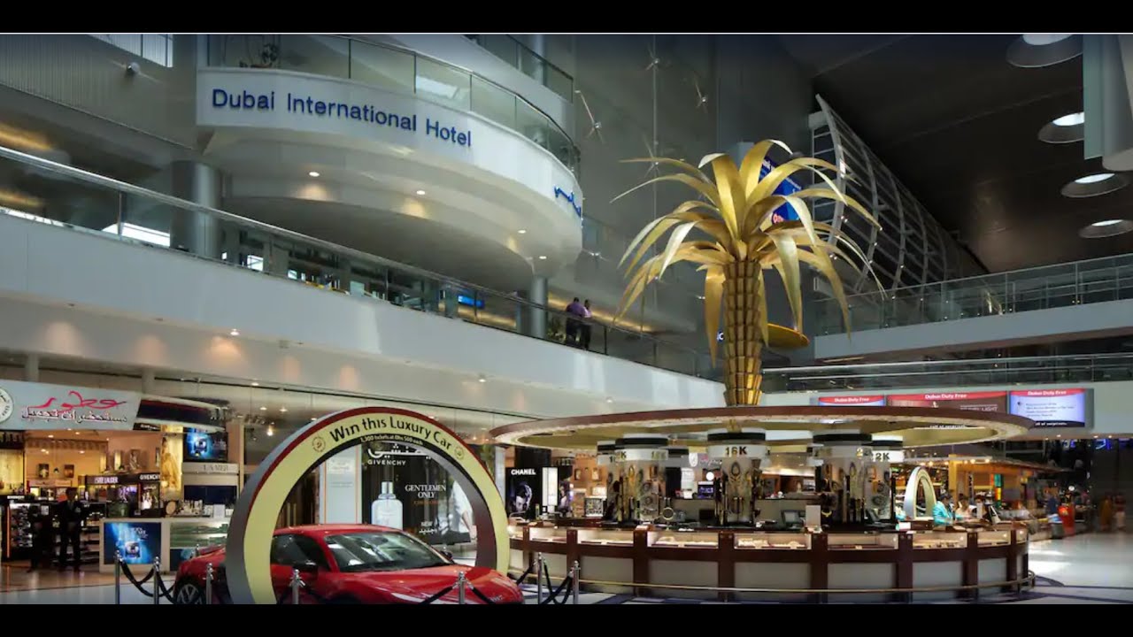Dubai International Airport DXB with SolaPortal