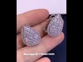 Boucheron Serpent Earrings 18K White Gold Fine Jewelry Custom Made