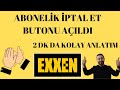 EXXEN ABONELİK İPTALİ ÜYELİK İPTALİ NASIL YAPILIR ? (EXXEN ...