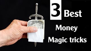 3 EASY MONEY MAGIC TRICKS REVEALED | Felix Magic