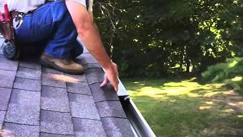Leafproof Gutter Protection Installation by Tomlinson-Cannon