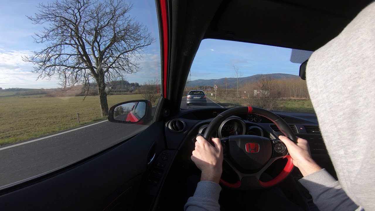 Honda Civic TypeR FK2 and EP3 | Friendly driving | 4K |