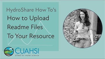 How to: Upload Readme files, and why you should