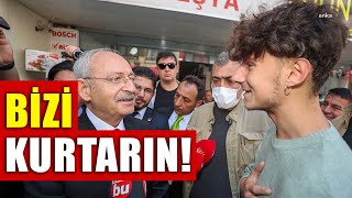 Gençlerden Kılıçdaroğlu'na isyan: Kurtarın bizi! Resimi
