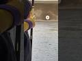 矢が的に飛んでく様子 #弓道