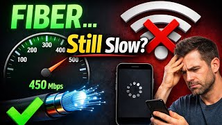 Why Your WiFi Is Slow Even With Fiber Internet (Real Reasons & Fixes)