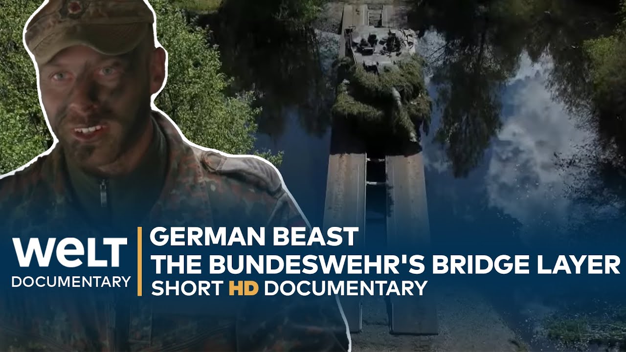 GERMAN BEAST: Leguan - The Bundeswehr's Bridge Layer is amazing | WELT Documentary