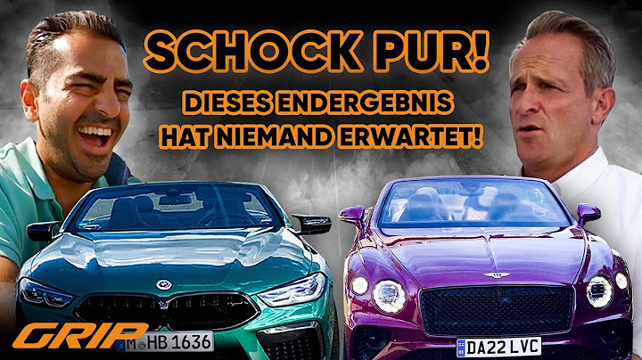 Über 600 PS: GT Speed Convertible vs. M8 Competition! 😱🔥 Welches Luxus-Cabrio gewinnt? 😎 | GRIP