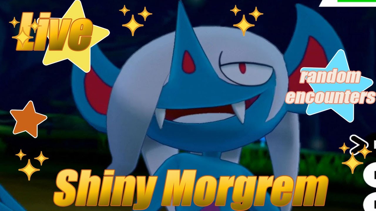 Live Shiny Morgrem x2 - Random Encounters - Pokemon Shield - YouTube