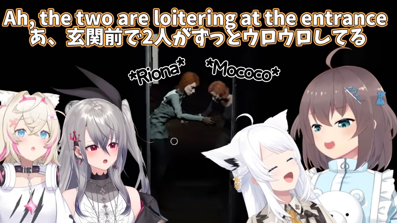 Fubuki and Matsuri babysit two scaredy cats!【Hololive】