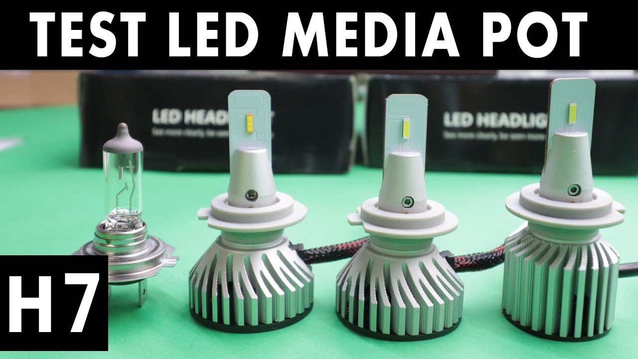 7 TEST LED per AUTO e MOTO - H7 KOYOSO 