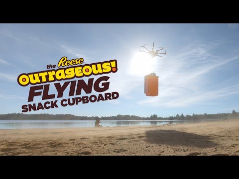 'The Outrageous Flying Snack Cupboard' is flying out to treat Canadians who can't work from home