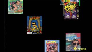 MacOS Native Screen Saver - featuring the box-art of Leisure Suit Larry by Sierra Online