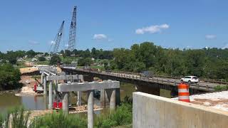 Fast Forward: Lockhart Bridge Girder Installation