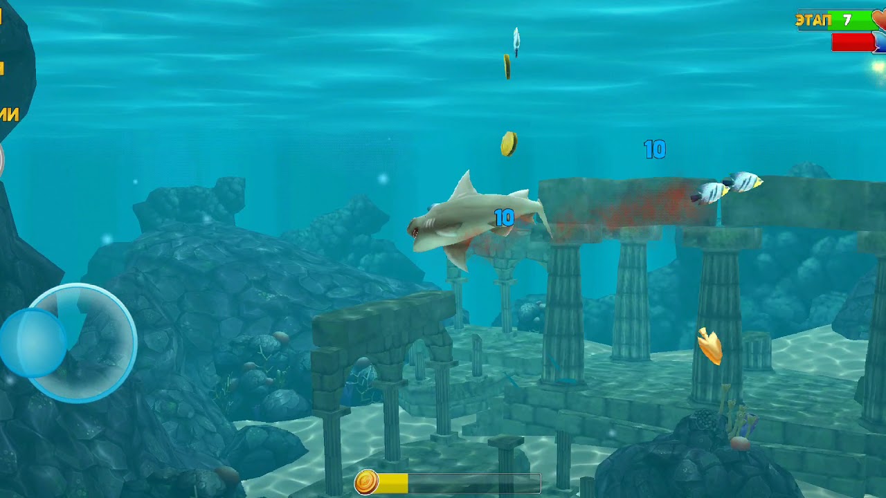 Hungry shark evolution прохождение без доната часть 1