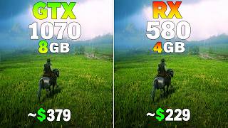 GTX 1070 vs RX 580 - Test in 12 Games
