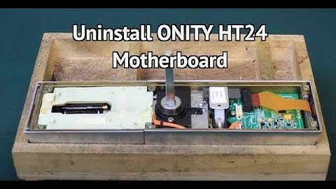 How to Replace the Motherboard in an Onity HT24 Lock