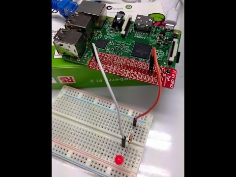 Visual Basic 2012 & Raspberry Pi 2 ควบคุมหลอดไฟ LED