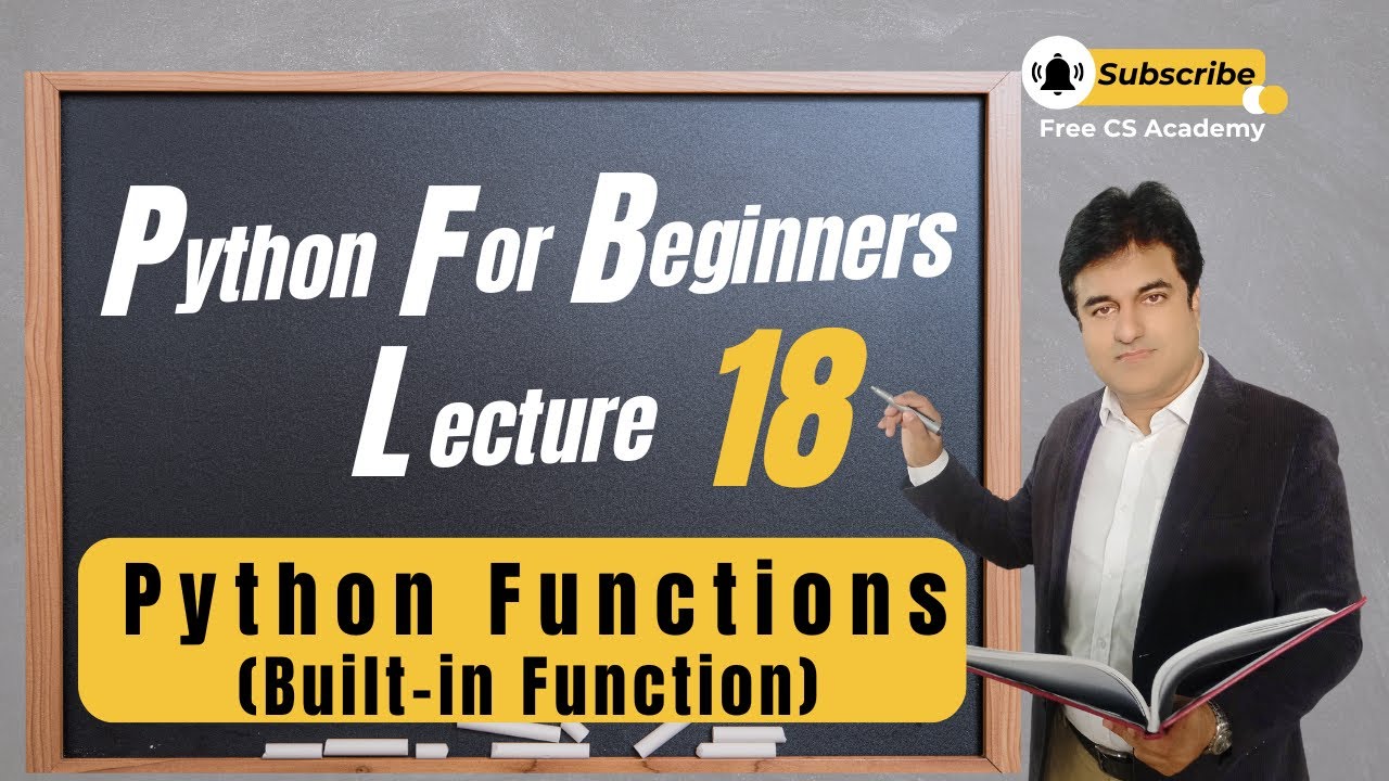 Lecture 18: Python Functions... - YouTube