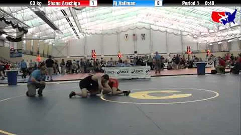 Shane Arechiga vs. Rj Hallman at 2013 ASICS Univer...