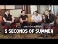 Full Interview with 5 Seconds of Summer