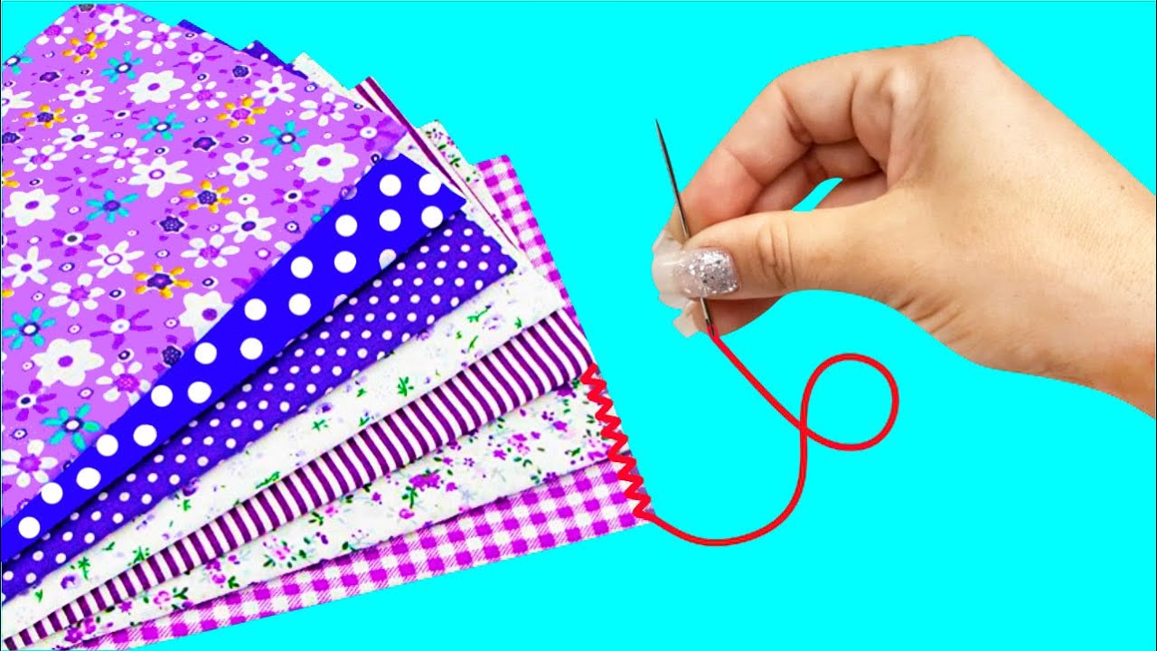 7 JEITOS INCRÍVEIS DE REAPROVEITAR RETALHOS DE TECIDO | IDER ALVES