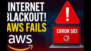 🌐 The Internet Went Dark — What Really Happened to Amazon Web Services?
