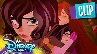 Cass and Rapunzel Make Up | Rapunzel's Tangled Adventure | Disney Channel