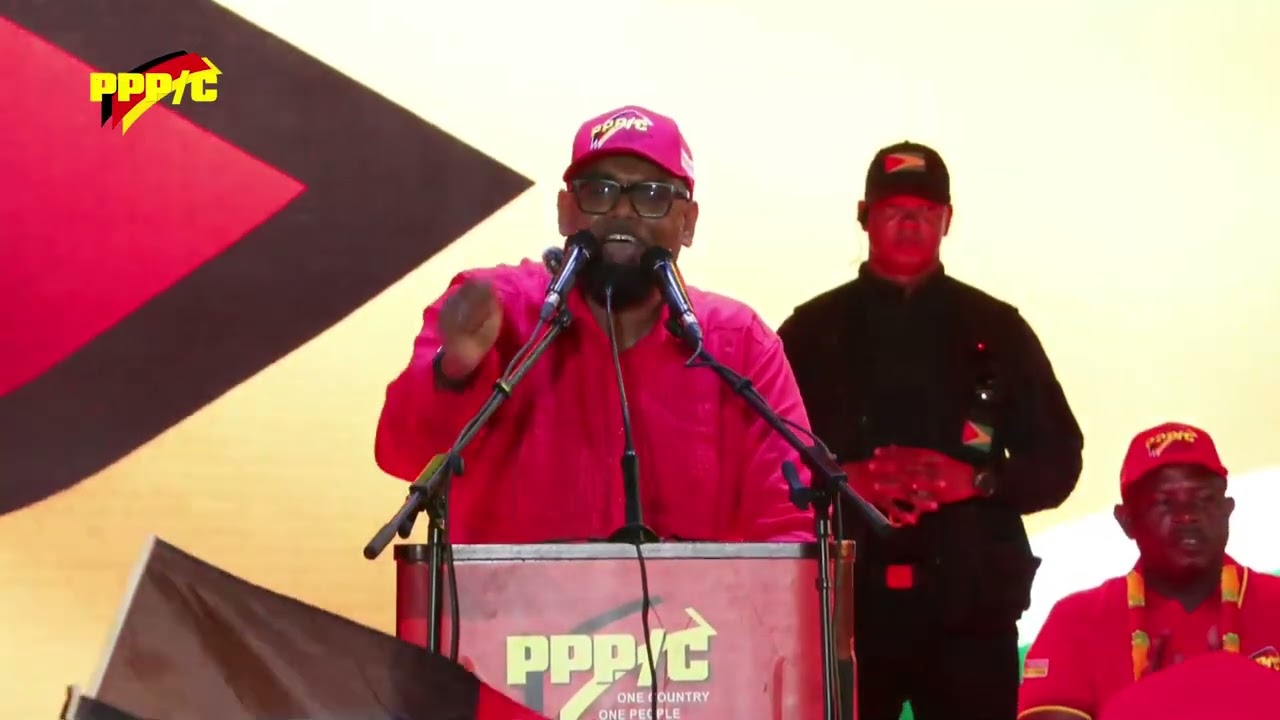 Your vote matters- progress, jobs, unity, a stronger Guyana starts with you!