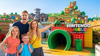First Time Experiencing Super Nintendo World In Japan!